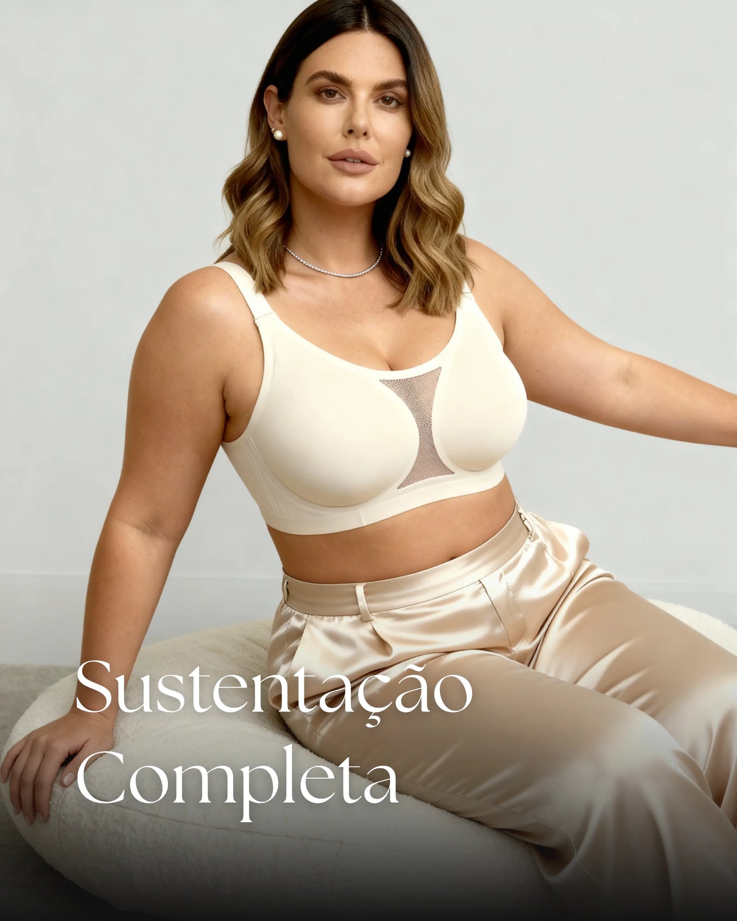 Oferta Black Sutiã Charmy Plus Size
