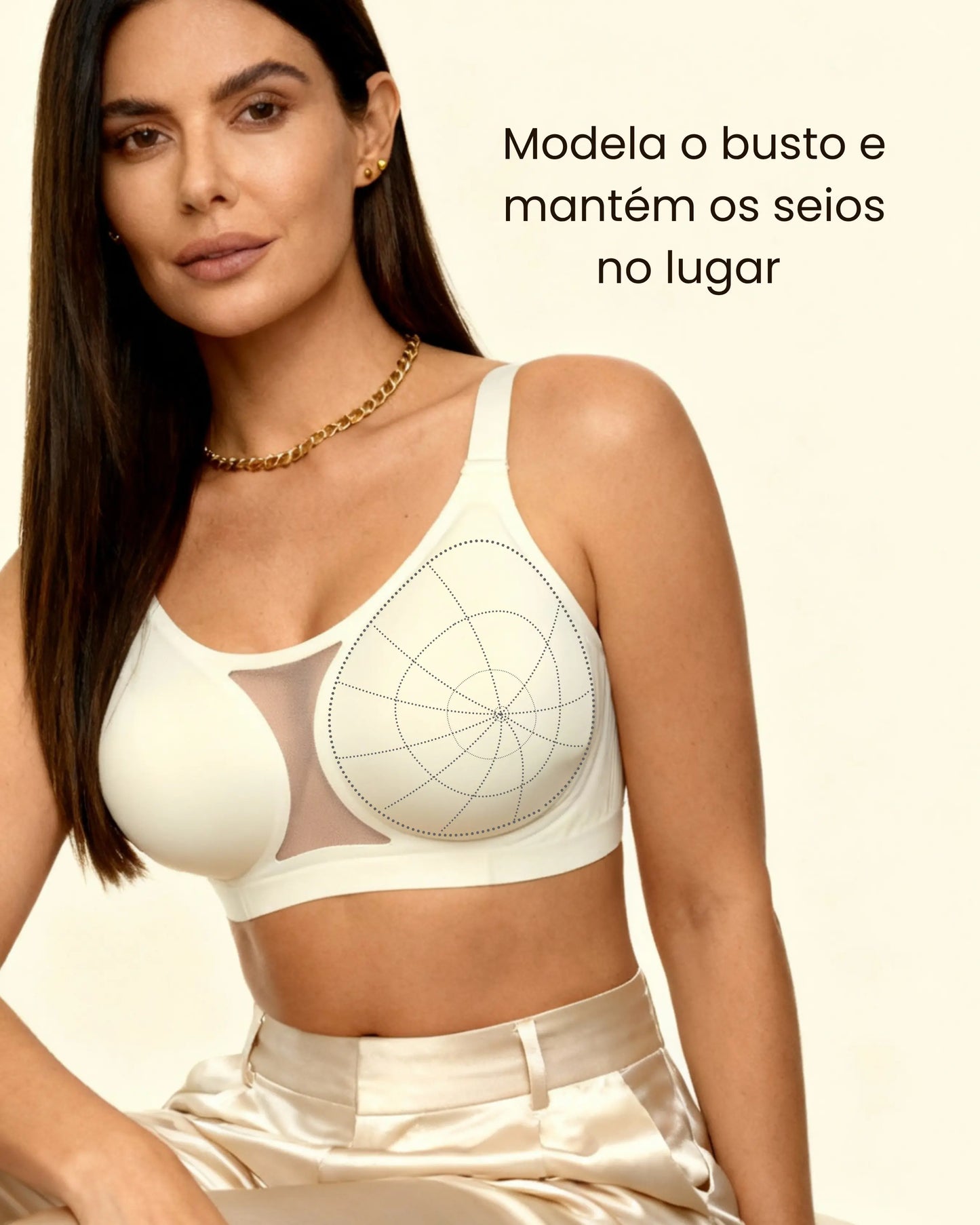 Oferta Black Sutiã Charmy Plus Size