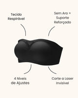 Sutiã Tomara que Caia Sensação - com Bojos Removíveis