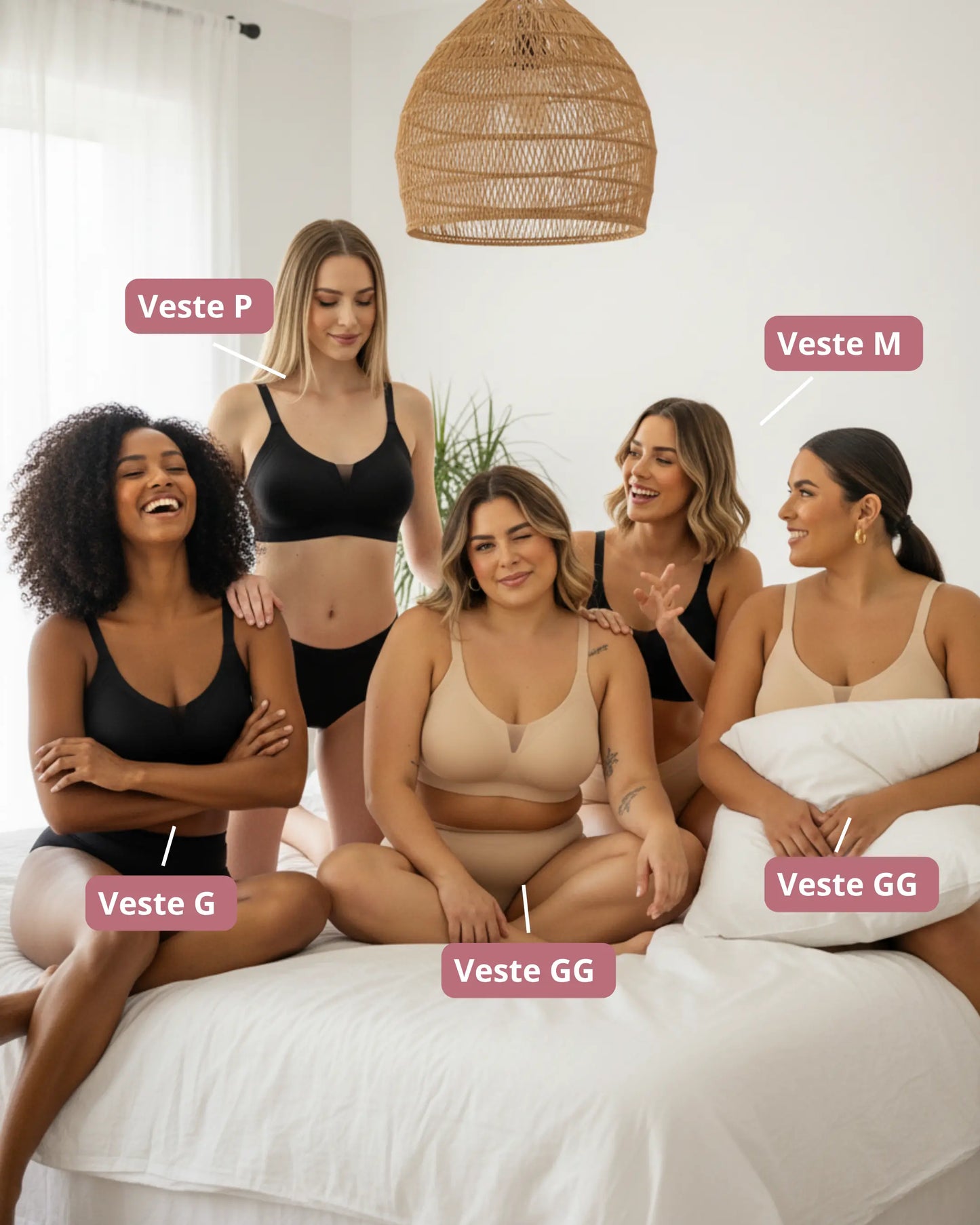 Sutiã Glamour Alça fina - Alças Finas e Aveludadas