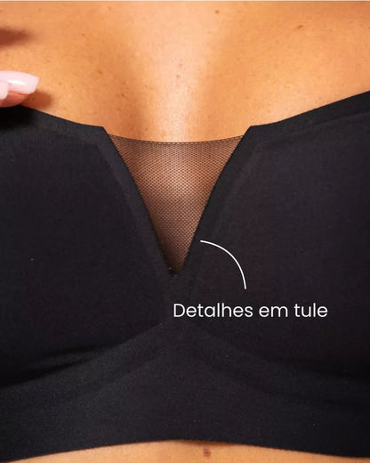 Sutiã Glamour Alça fina - Alças Finas e Aveludadas