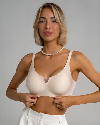 Sujetador Glamour con tirantes finos - Tirantes finos y aterciopelados 
