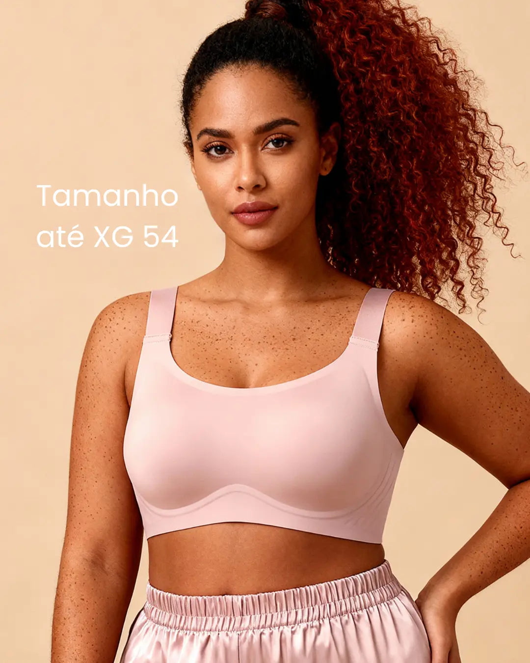 Sujetador Premium Comfort de talla grande: comodidad amplia y pura 