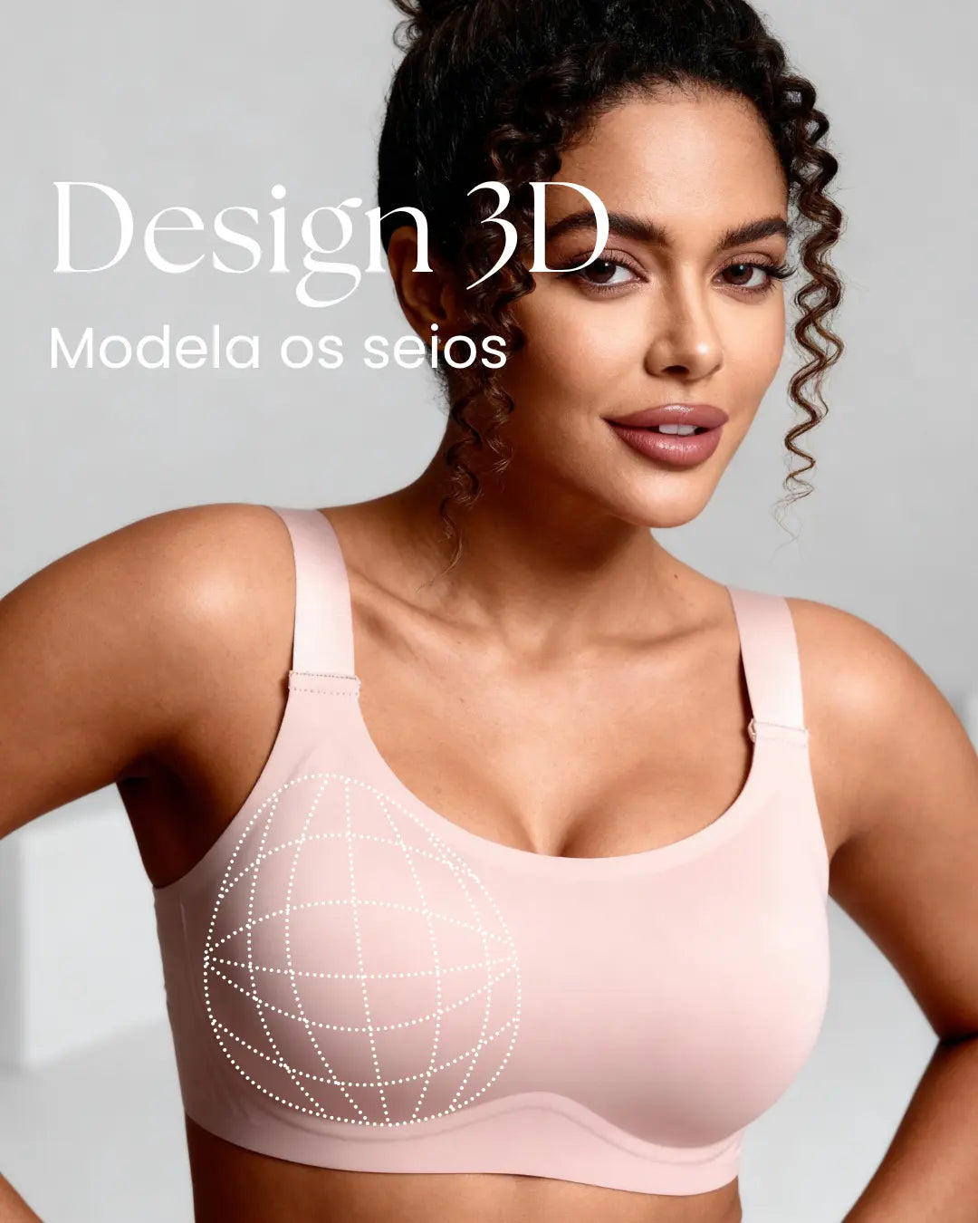 Sujetador Premium Comfort de talla grande: comodidad amplia y pura 